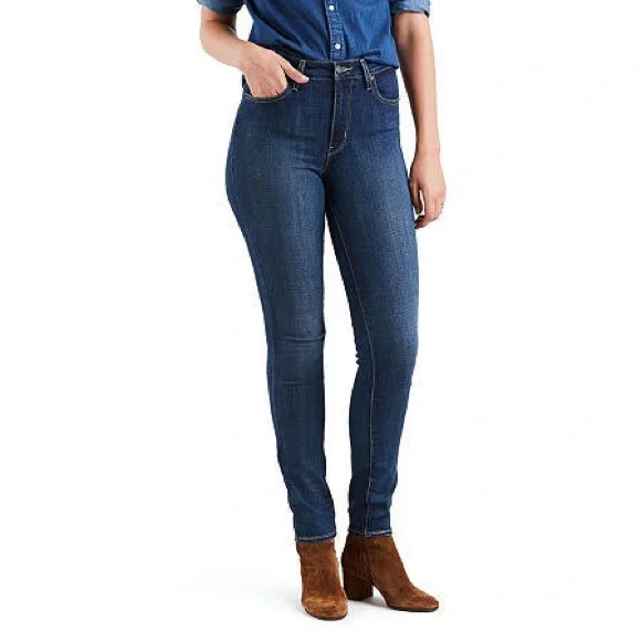 Levi's 721 high rise shop skinny blue story